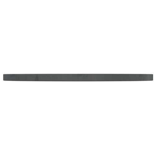 Bordplade grå Ø60x2,5 cm massivt fyrretræ