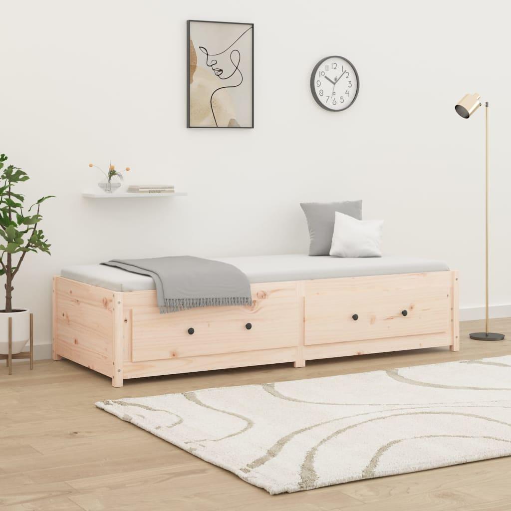 Daybed 80x200 cm massivt fyrretræ