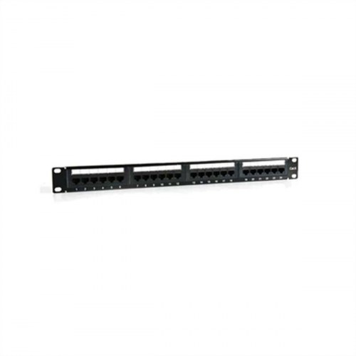 Patchpanel 24-port Cat6 UTP 19" - 2LAN