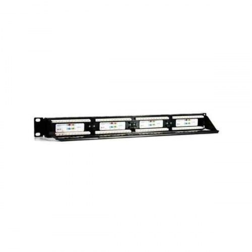 Patchpanel 24-port Cat6 UTP 19" - 2LAN