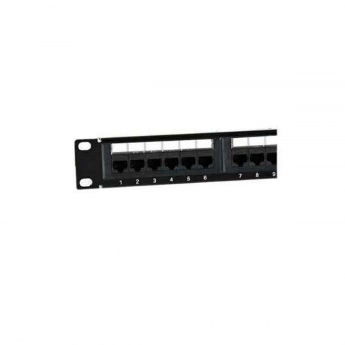 Patchpanel 24-port Cat6 UTP 19" - 2LAN