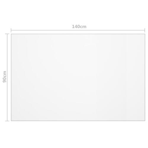 Bordbeskytter 140x90 cm 2 mm PVC mat