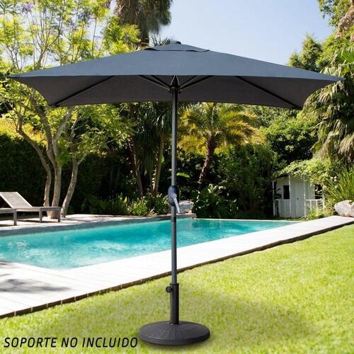 Parasol Aktive 200 x 235 x 120 cm Antracit Aluminium