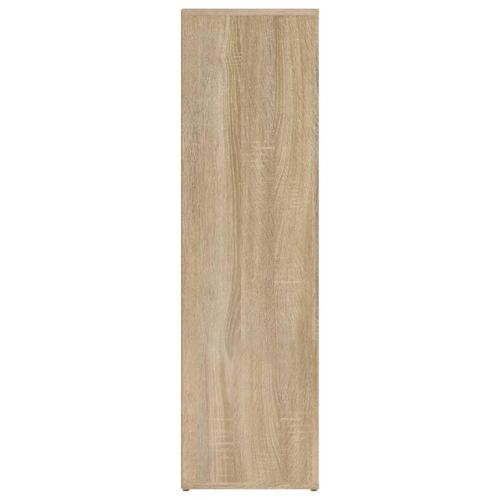 Skænk 80x30x106 cm konstrueret træ sonoma-eg