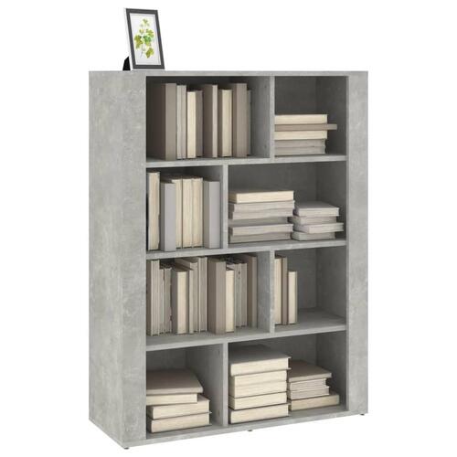 Skænk 80x30x106 cm konstrueret træ betongrå