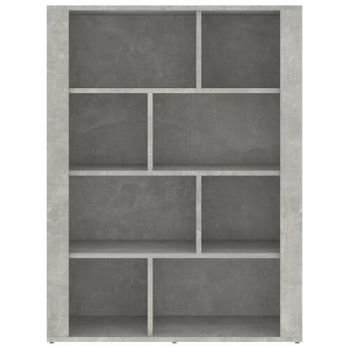 Skænk 80x30x106 cm konstrueret træ betongrå