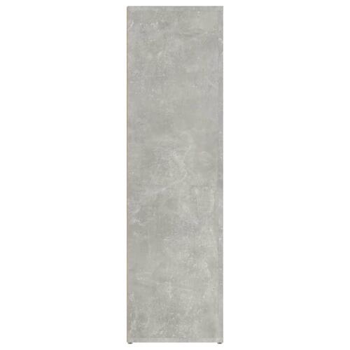 Skænk 80x30x106 cm konstrueret træ betongrå