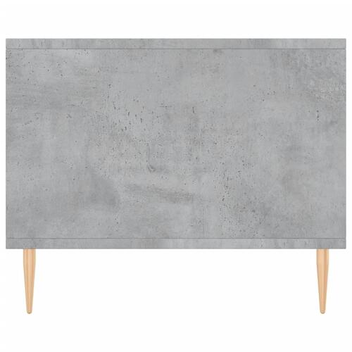 Sofabord 90x50x40 cm konstrueret træ betongrå