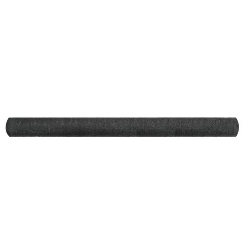 Afskærmning 1,5x50 m 150 g/m² HDPE sort