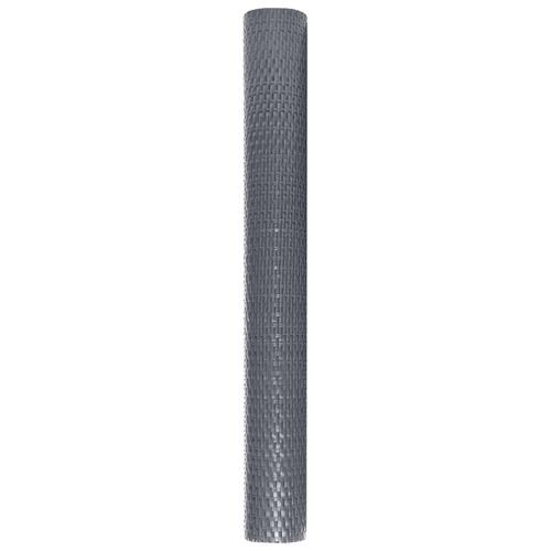 Altanafskærmning 400x80 cm polyrattan antracitgrå