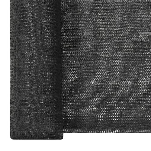 Afskærmning 1,5x10 m 150 g/m² HDPE sort