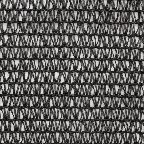 Afskærmning 1,5x10 m 150 g/m² HDPE sort