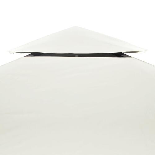 Baldakin til pavillon 3x3 m 310 g/m² cremehvid