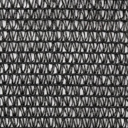 Afskærmning 2x25 m 150 g/m² HDPE sort