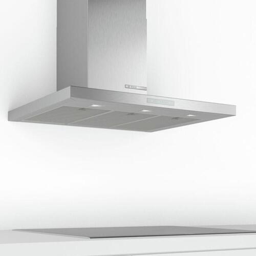 Emhætte vægmonteret BOSCH DWB67CM50 60 cm - rustfrit stål, 671 m³/t, LED, A