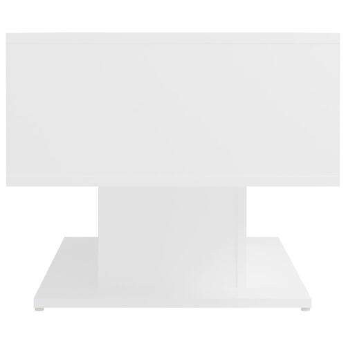 Sofabord 103,5x50x44,5cm konstrueret træ hvid