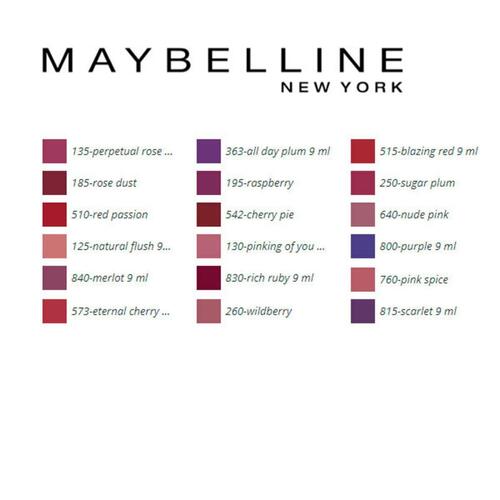 Læbestift Superstay Maybelline 800-purple 9 ml