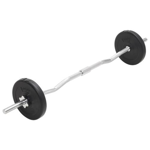 Vægtstangssæt med håndvægte 30 kg