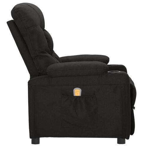 Massagestol stof sort