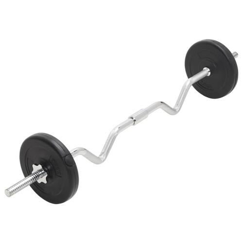 Vægtstangssæt med håndvægte 30 kg