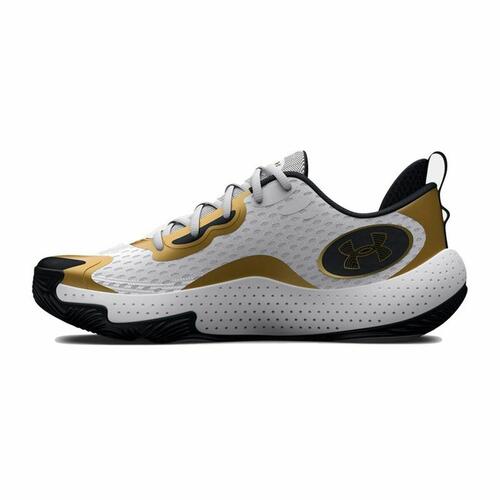 Basketballsko til voksne Under Armour Spawn 5 Hvid 42.5