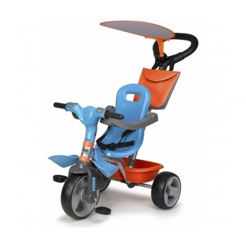 Trehjulet cykel Feber Baby Plus Music - blå/orange
