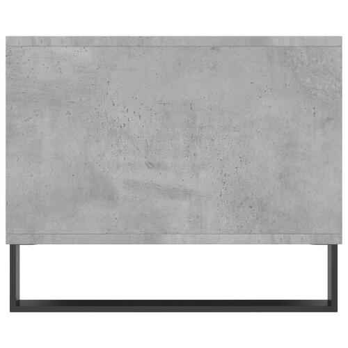 Sofabord 90x50x40 cm konstrueret træ betongrå