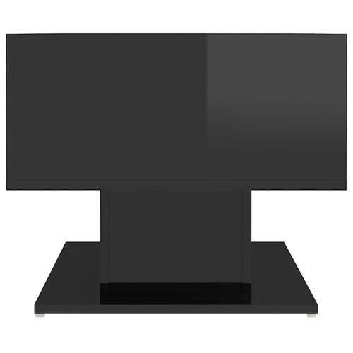 Sofabord 2 stk. 103,5x50x44,5 cm konstrueret træ sort højglans