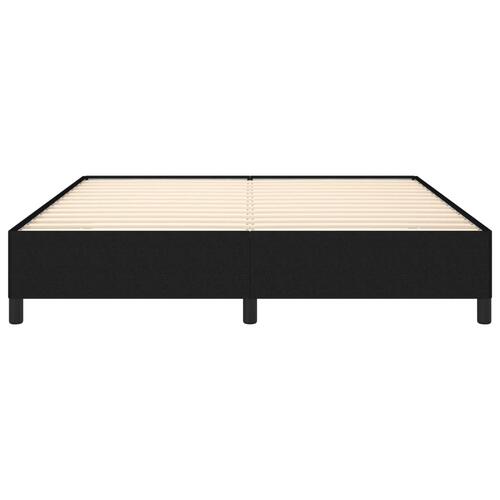 Sengeramme uden madras 180x200 cm stof sort