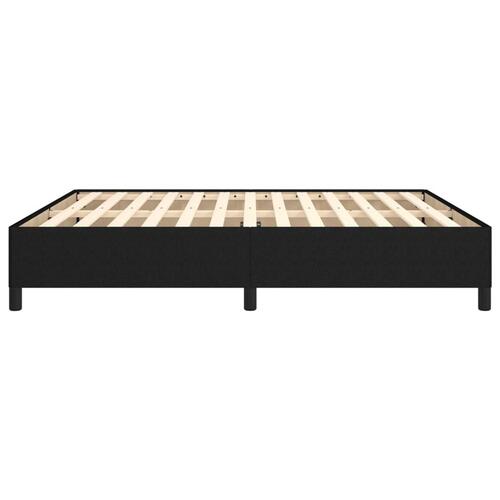 Sengeramme uden madras 180x200 cm stof sort