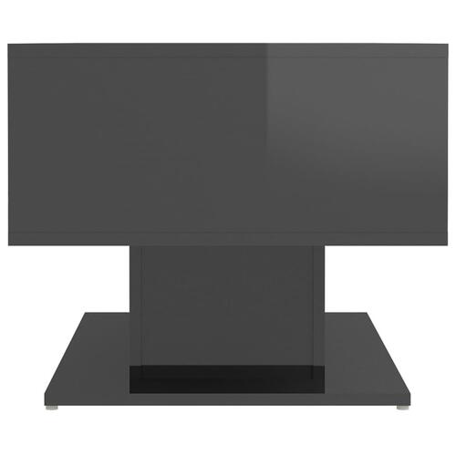 Sofabord 103,5x50x44,5 cm konstrueret træ grå højglans