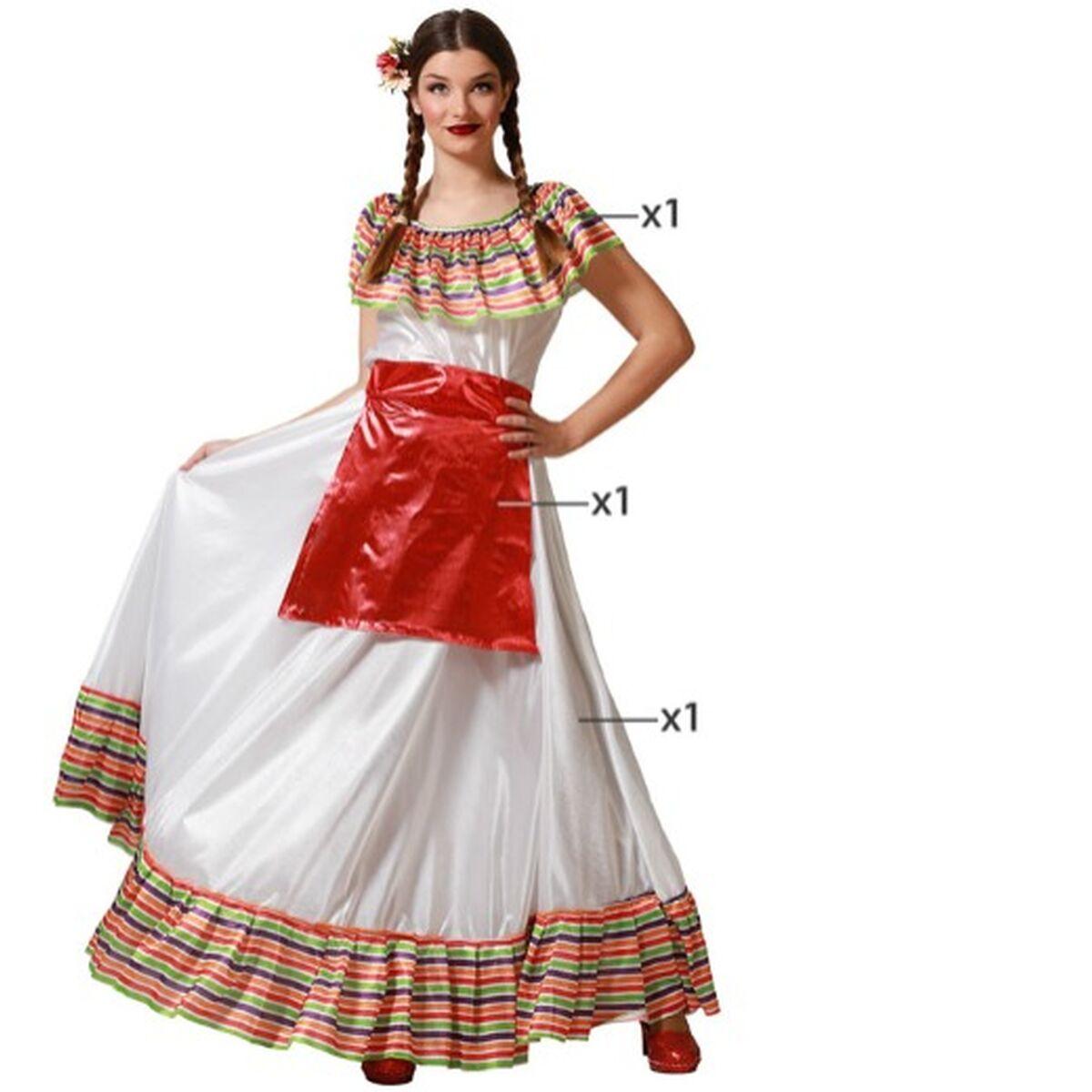 Kostume til voksne Mexicansk dame XS/S