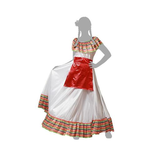 Kostume til voksne Mexicansk dame XS/S