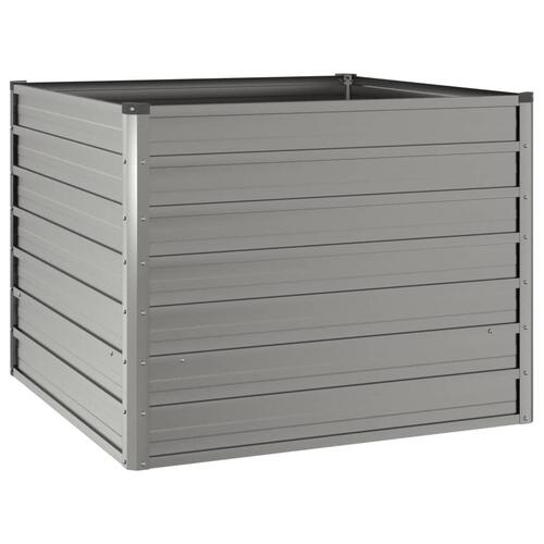 Højbed 100x100x77 cm cortenstål rustfarvet