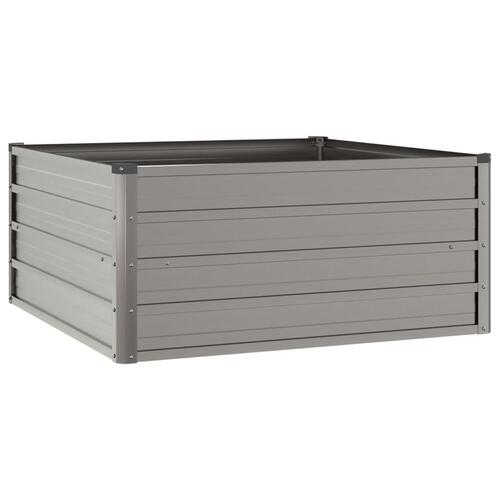 Højbed 100x100x45 cm cortenstål rustfarvet