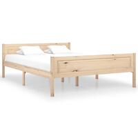 Sengestel 120x200 cm massivt fyrretræ