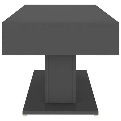 Sofabord 96x50x45 cm konstrueret træ grå