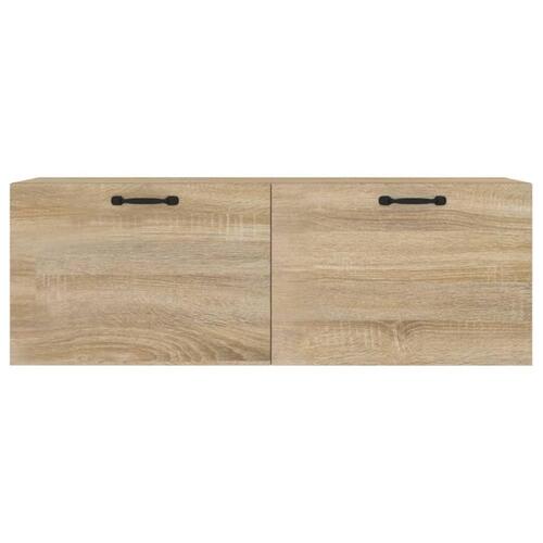 Vægskab 100x36,5x35 cm konstrueret træ sonoma-eg