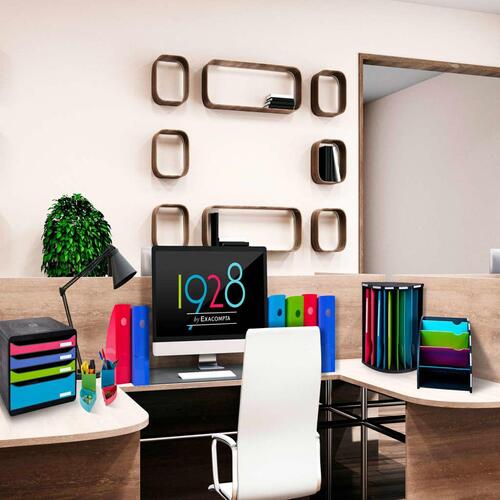 Exacompta tidsskriftholdere 4 stk. 1928 Mag-Cube Climate Neutral