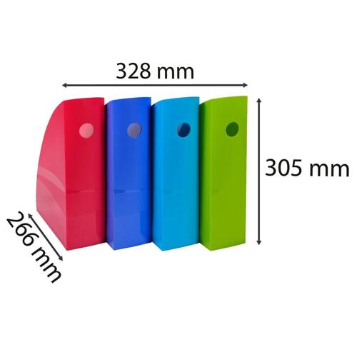Exacompta tidsskriftholdere 4 stk. 1928 Mag-Cube Climate Neutral