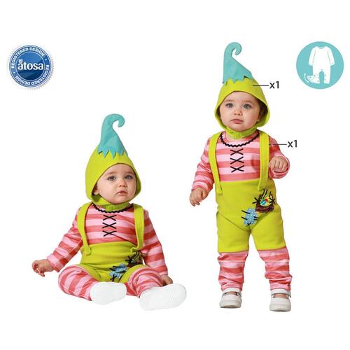 Kostume til babyer Trold Baby (2 Dele) 24 måneder