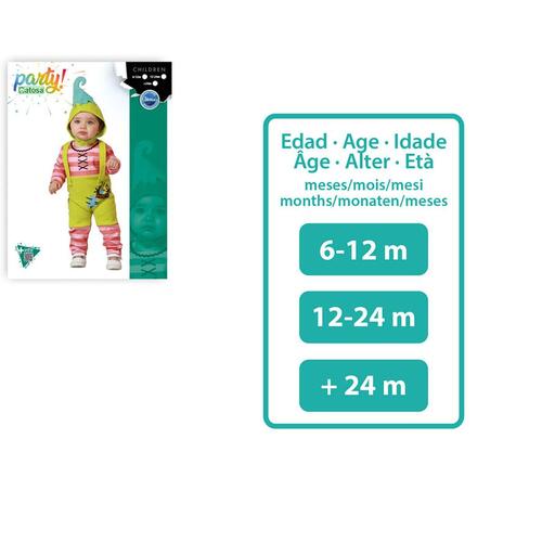 Kostume til babyer Trold Baby (2 Dele) 24 måneder