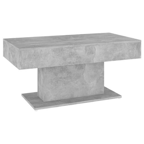 Sofabord 96x50x45 cm konstrueret betongrå
