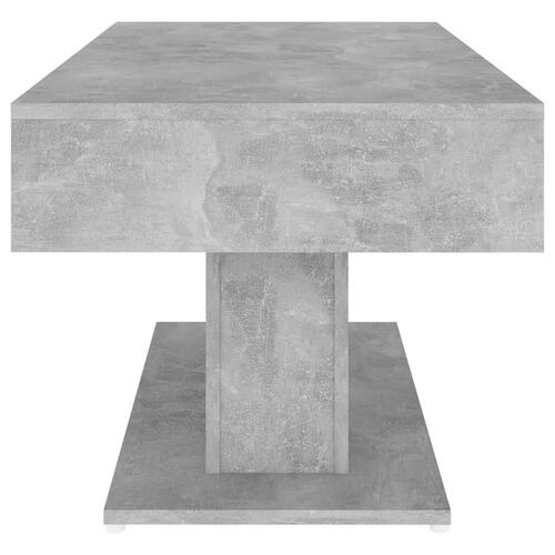 Sofabord 96x50x45 cm konstrueret betongrå