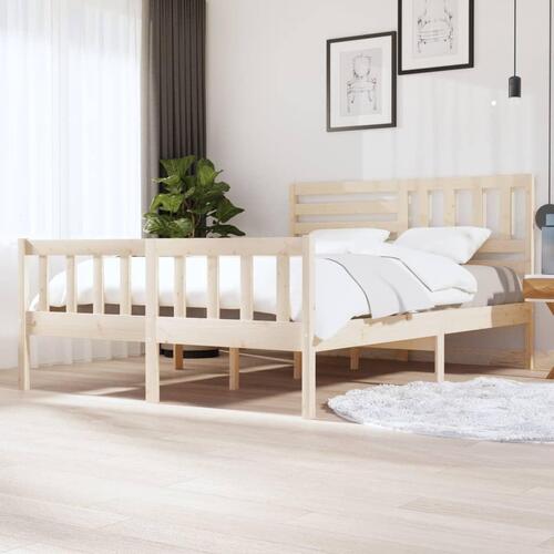 Sengeramme 160x200 cm massivt træ