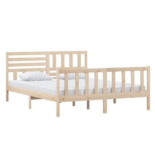 Sengeramme 160x200 cm massivt træ