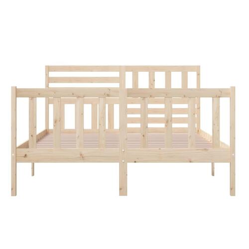 Sengeramme 160x200 cm massivt træ