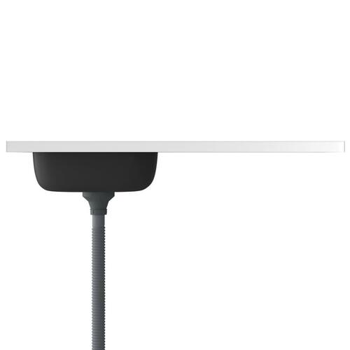 Køkkenvask med afløbssæt 1000x600x155 mm rustfrit stål sølv