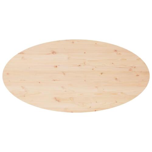 Sofabord 110x55x45 cm massivt fyrretræ