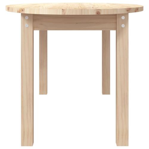 Sofabord 110x55x45 cm massivt fyrretræ